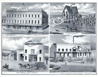John Paine, Livery Stable, Watkins and Scott, Hensley House, W.G. Campbell, Wm Winslow, Santa Clara County 1876